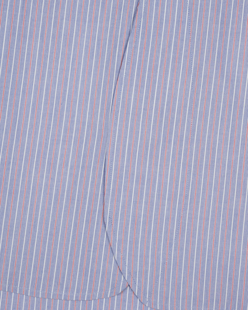 Brooks Brothers California Half Placket Oxford Button Up Shirt - Blue 5