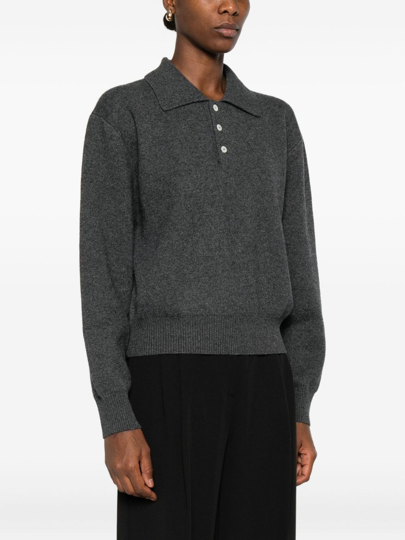 Dunst cashmere polo sweater outlook