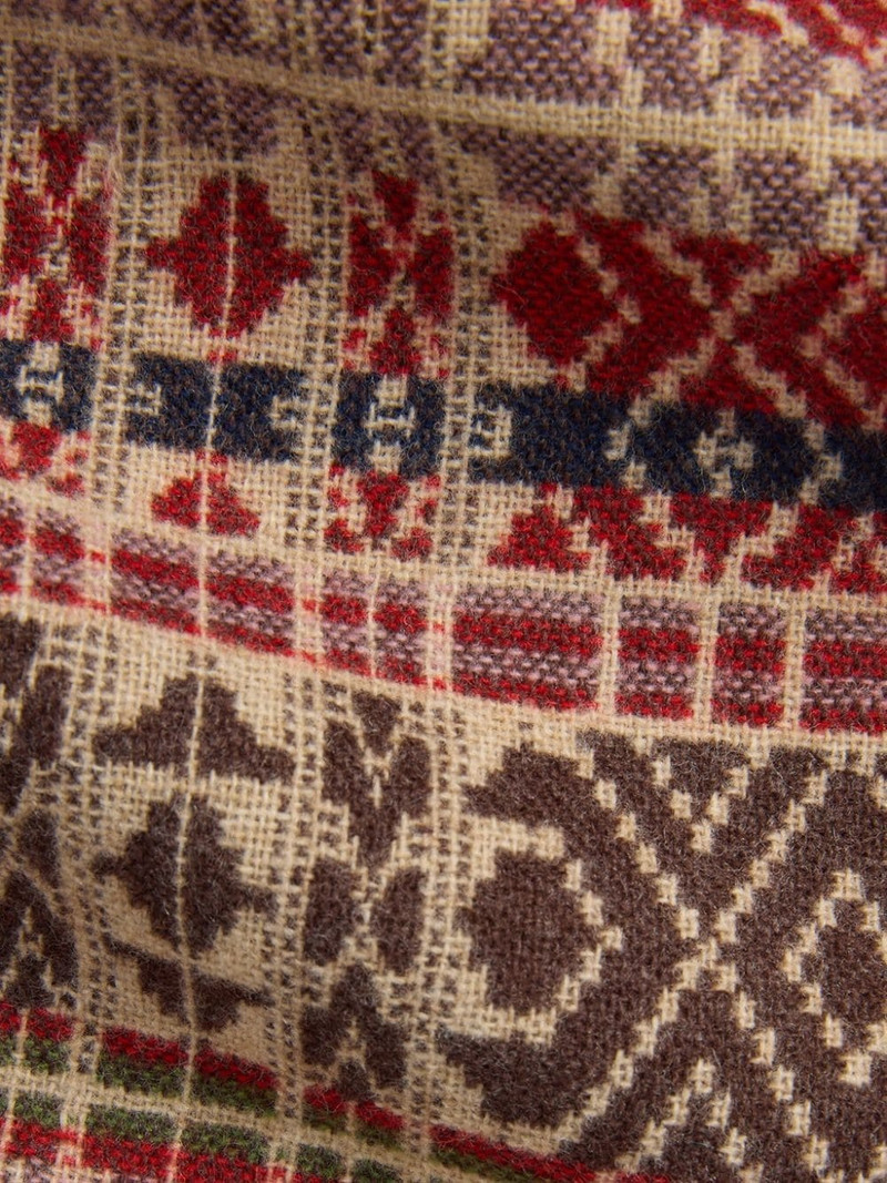 RRL by Ralph Lauren graphic-print cotton scarf outlook