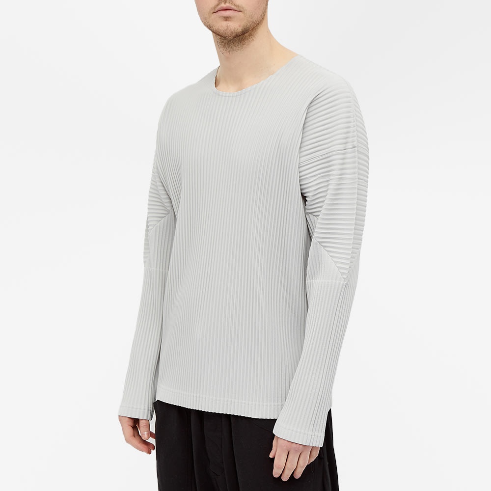 Homme Plissé Issey Miyake Long Sleeve Pleated Tee - 3