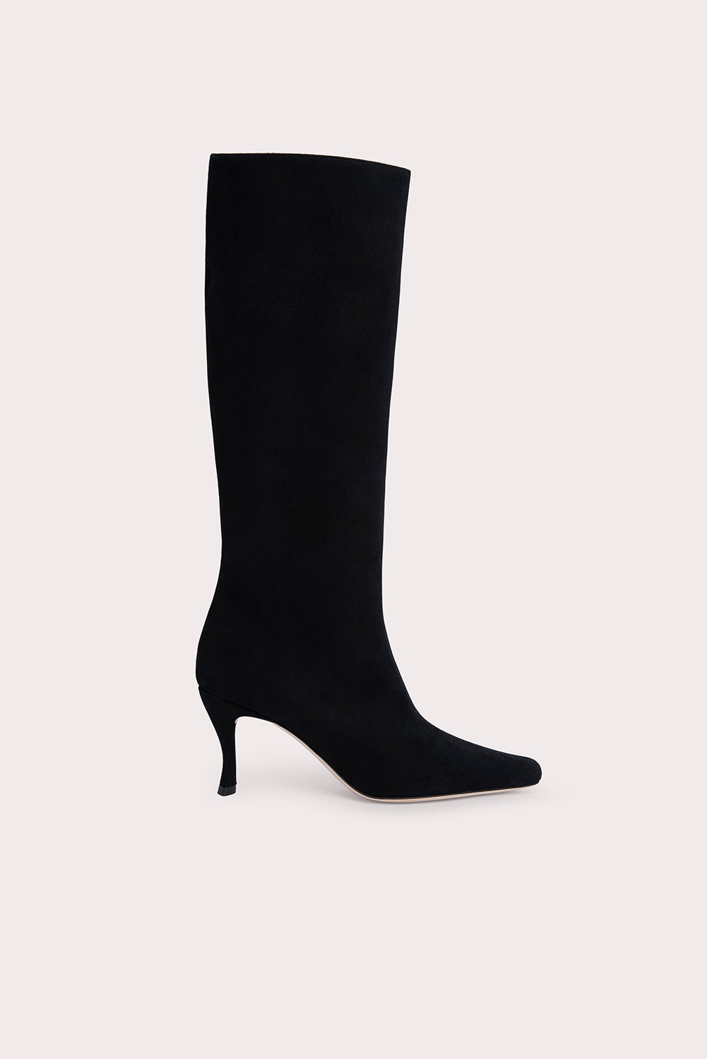Stevie 42 Black Suede Leather - 1