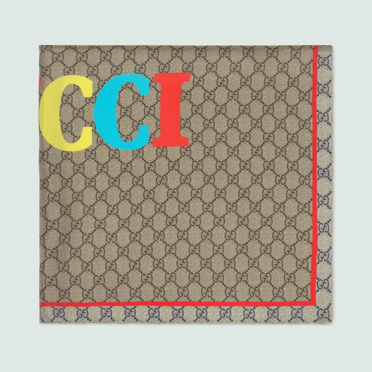 'Exquisite Gucci' silk jacquard scarf - 2
