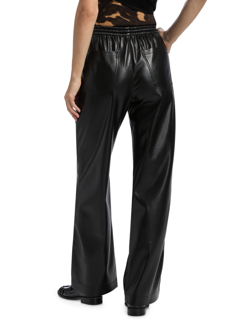 Women's Wardrobe Calie Faux-Leather Pants - Black 5