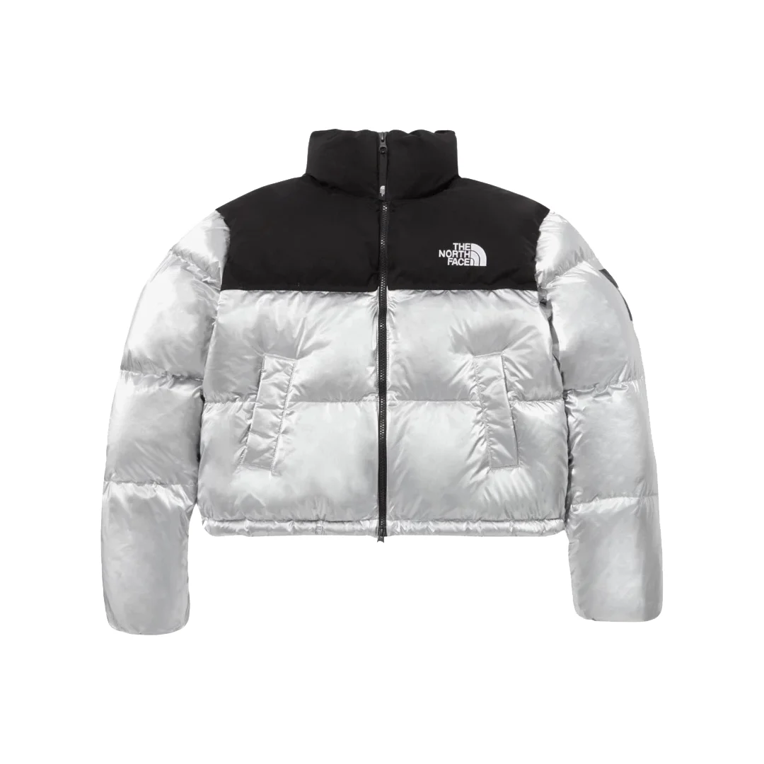 (WMNS) The North Face White Label Novelty Nuptse Down Jacket Asia Sizing 'SE Silver' NJ1DP87J - 1