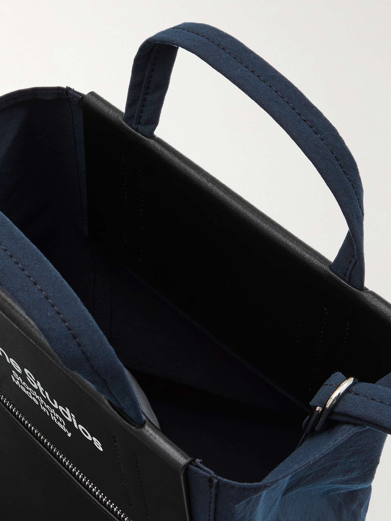 Baker Out Mini Logo-Print Leather and Nylon Tote Bag 3