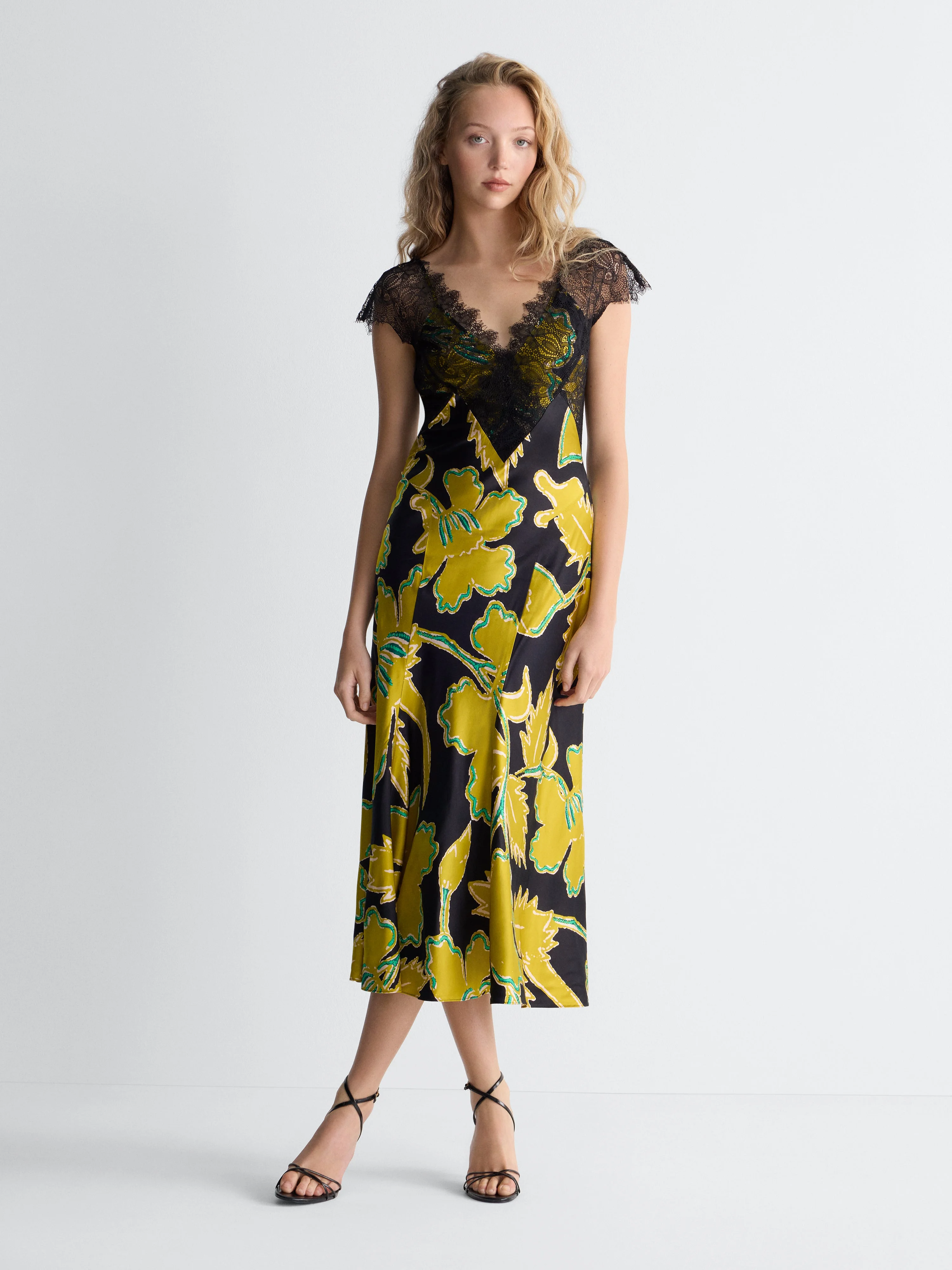 Verity Satin Dress - 1