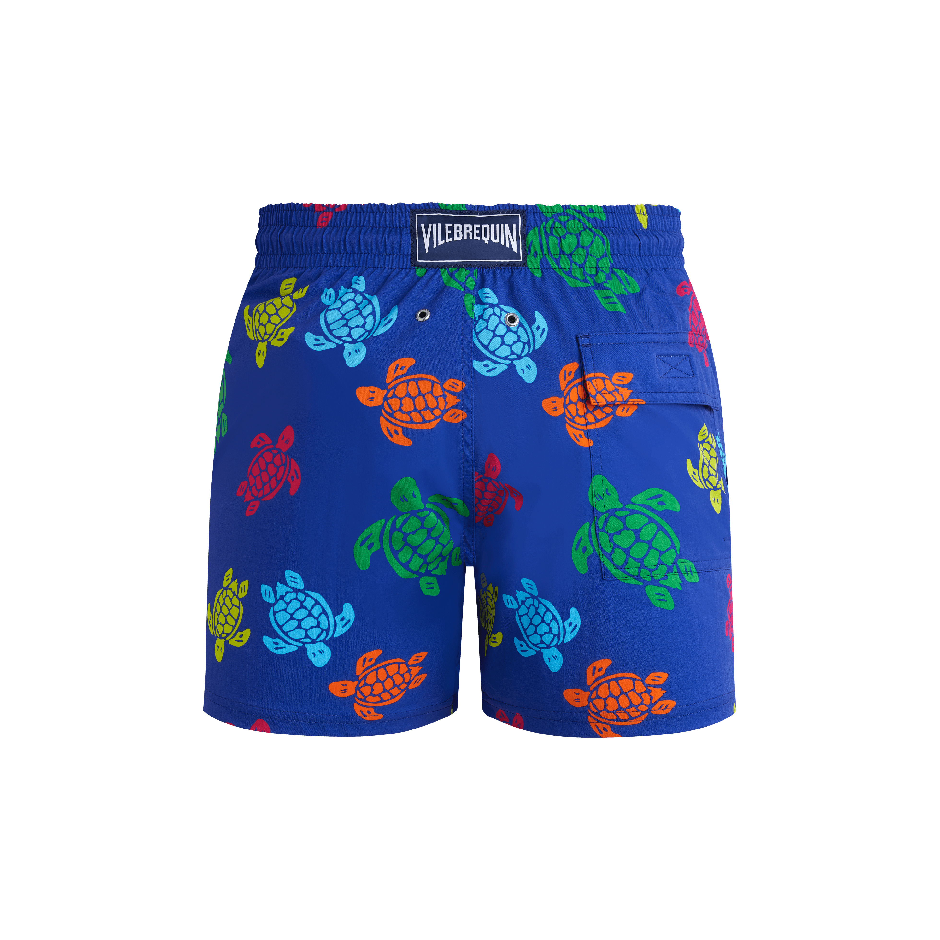 Men Stretch Swim Trunks Tortues Multicolores - 2
