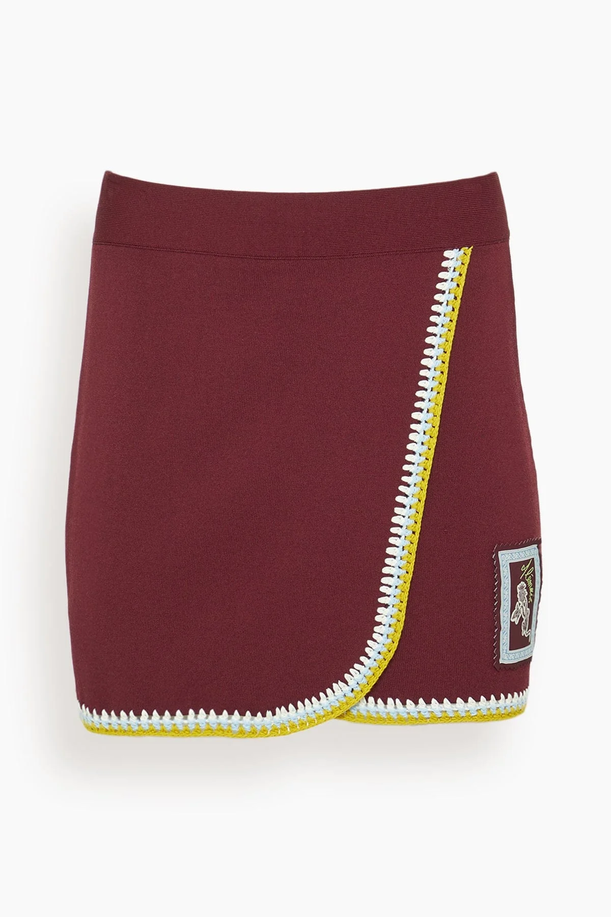 Jasper Knit Skirt in Chocolate - 1