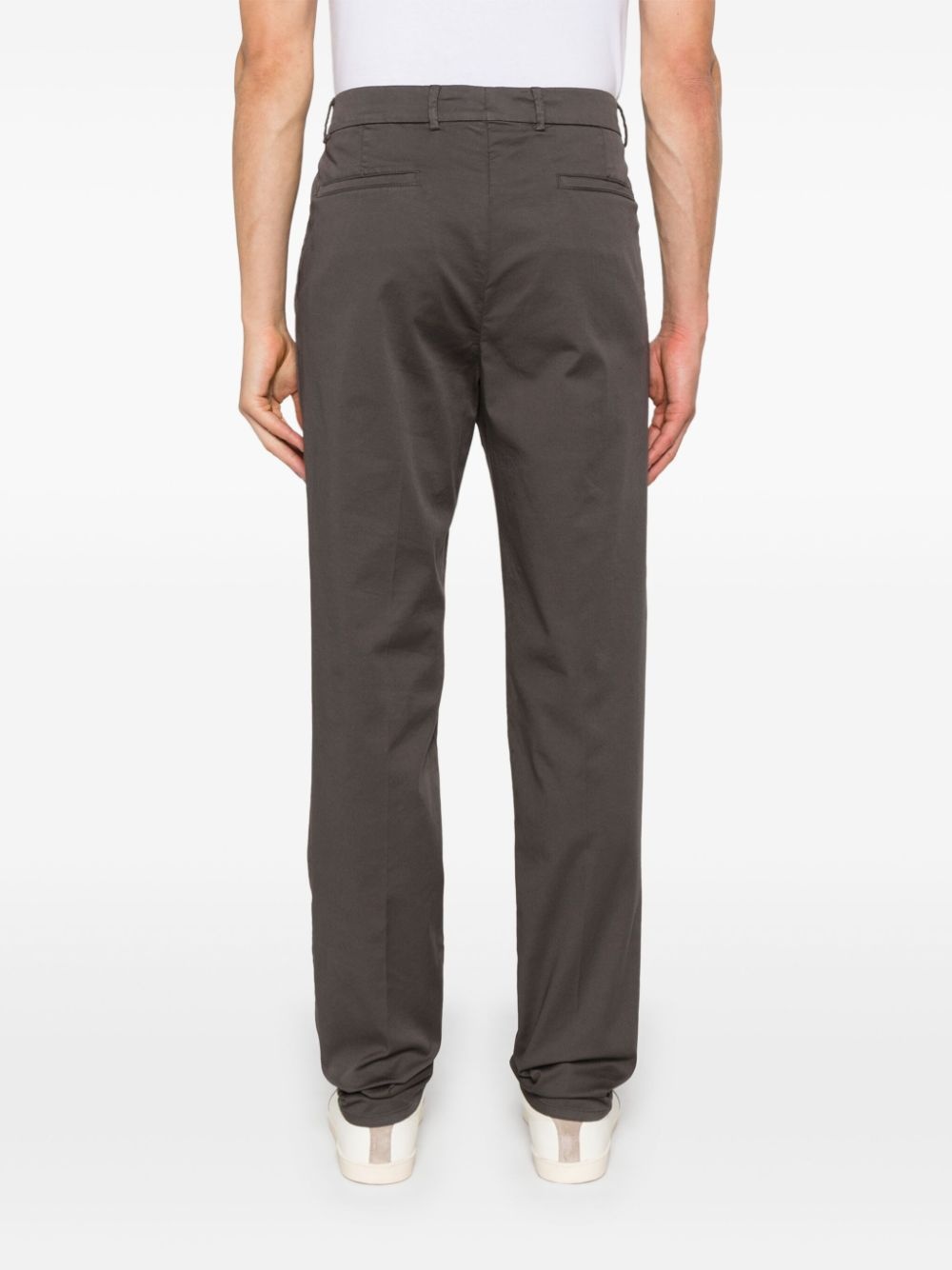 pleat-detail trousers - 4