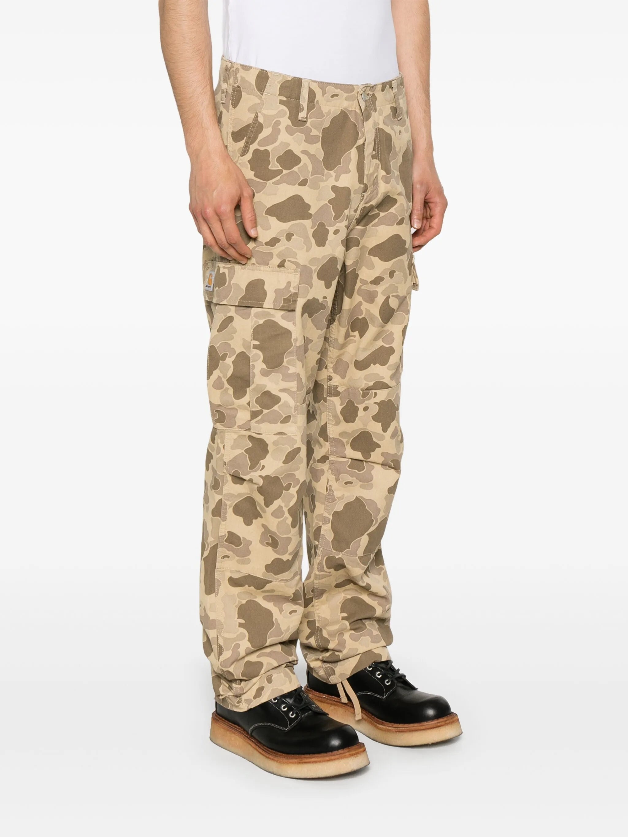 Camouflage-print Trousers - 5