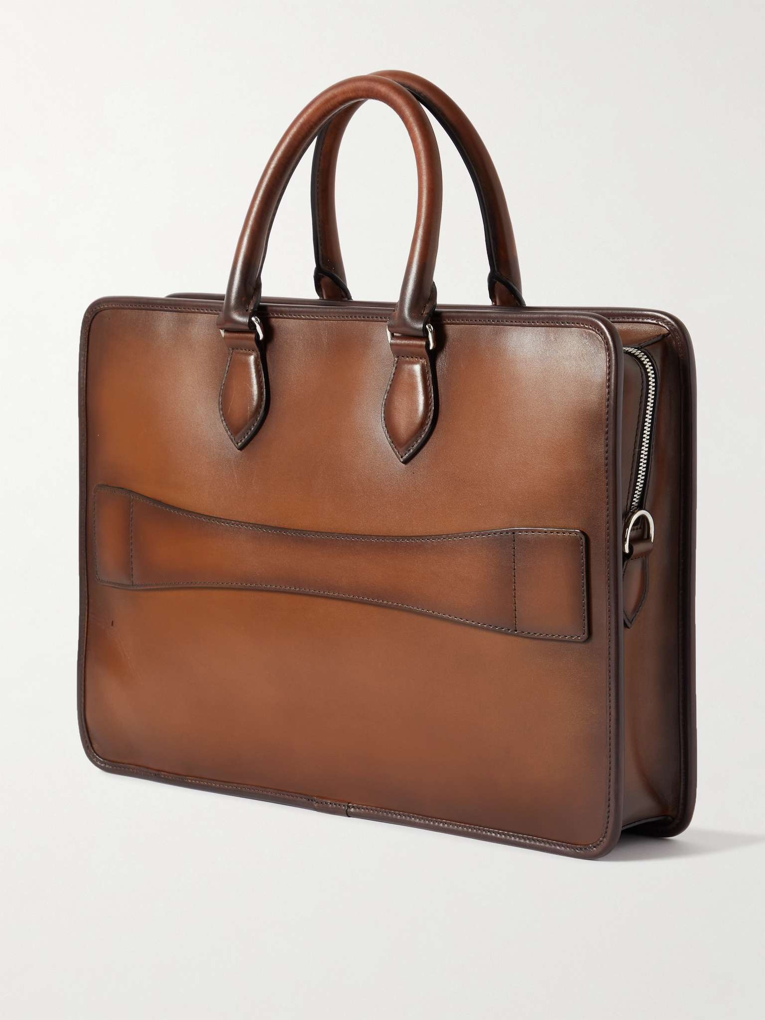 Scritto Venezia Leather Briefcase - 5