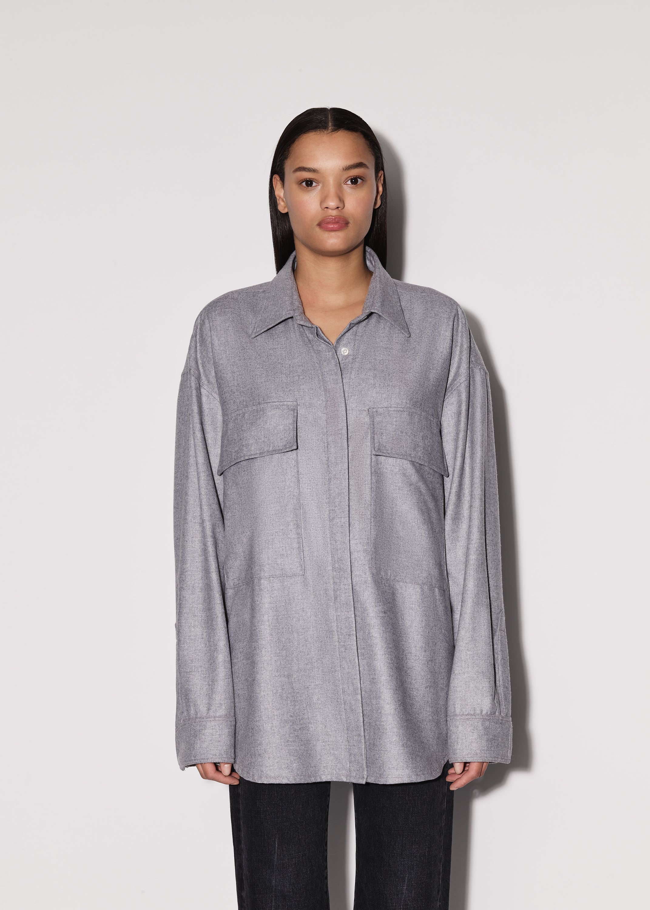 CASHMERE WORKWEAR SHIRT - 3