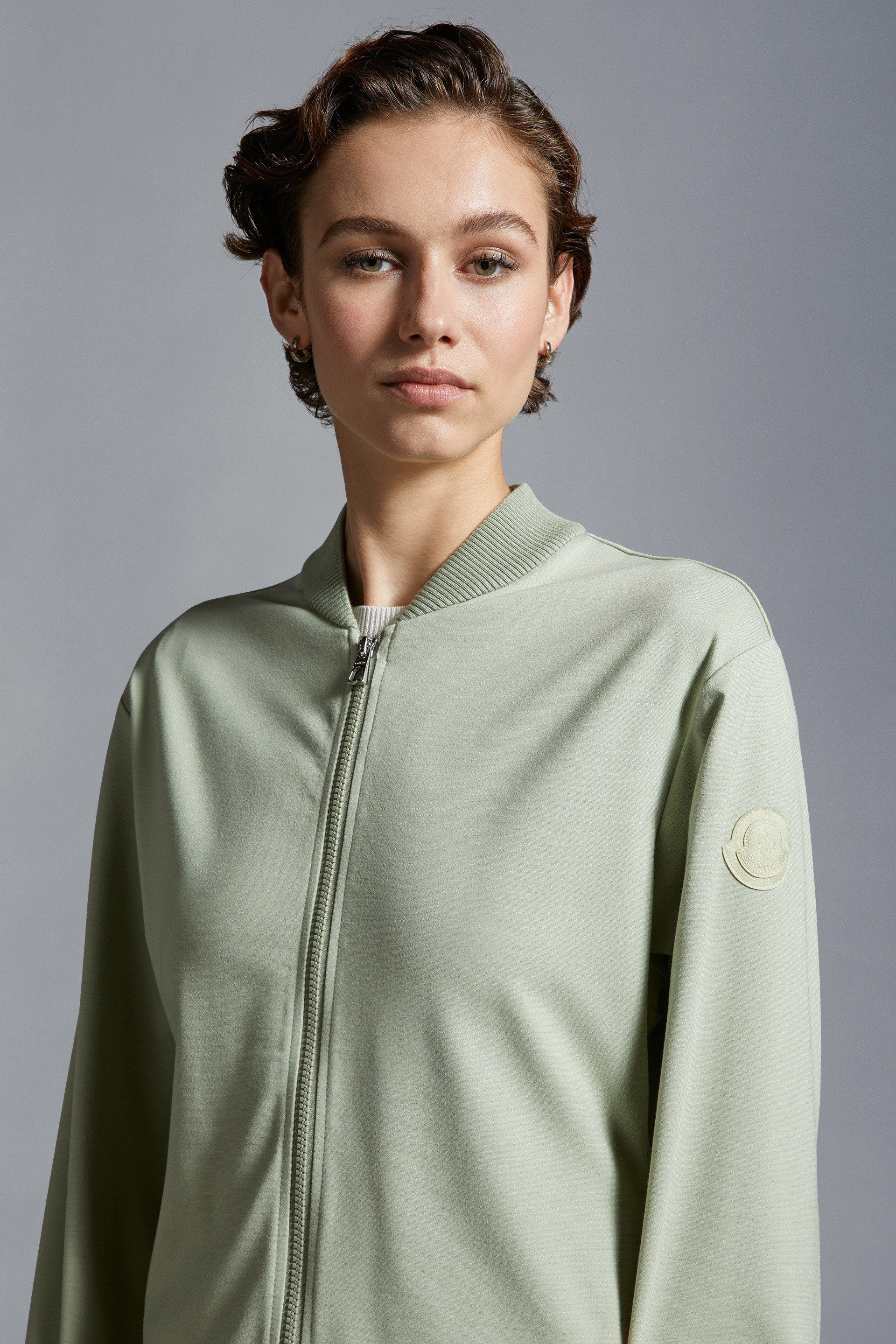 Zip-Up Sweatshirt - 4