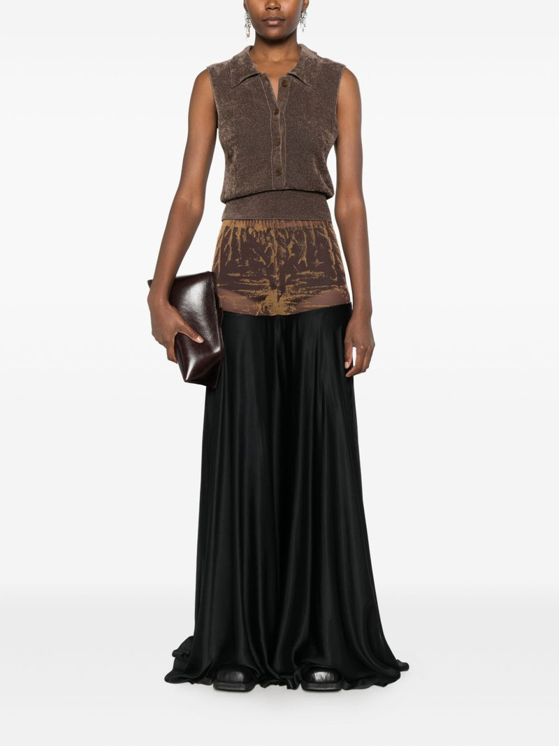 Diesel O-Garcia flared maxi skirt outlook