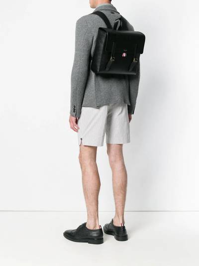 Thom Browne RWB structured backpack outlook