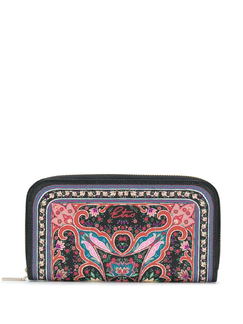 paisley print wallet - 1