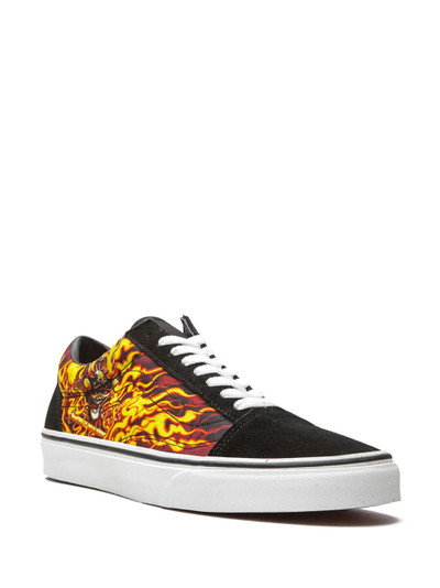 Vans Old Skool flame sneakers outlook