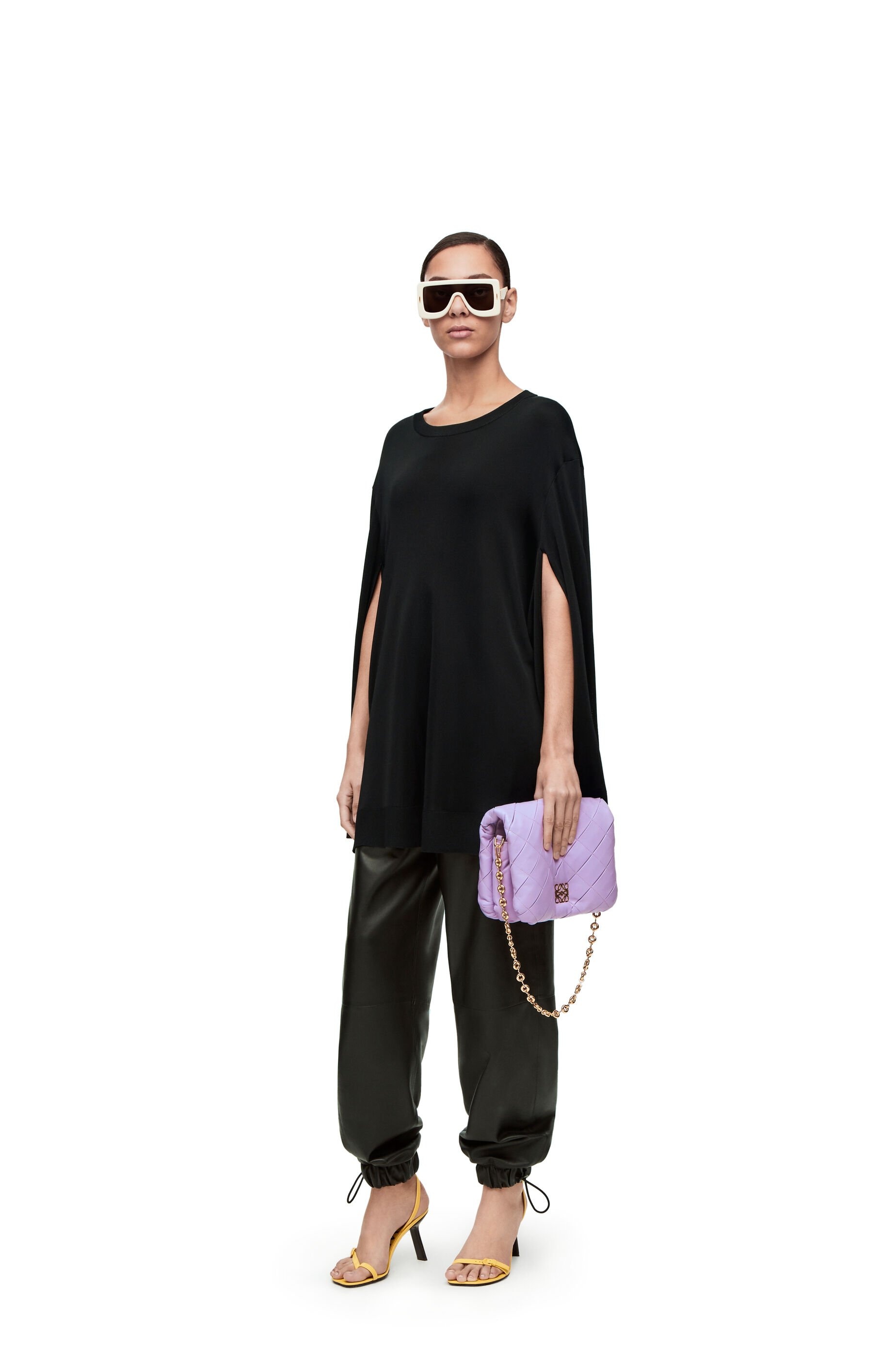 Puffer Goya in pleated shiny nappa lambskin - 10
