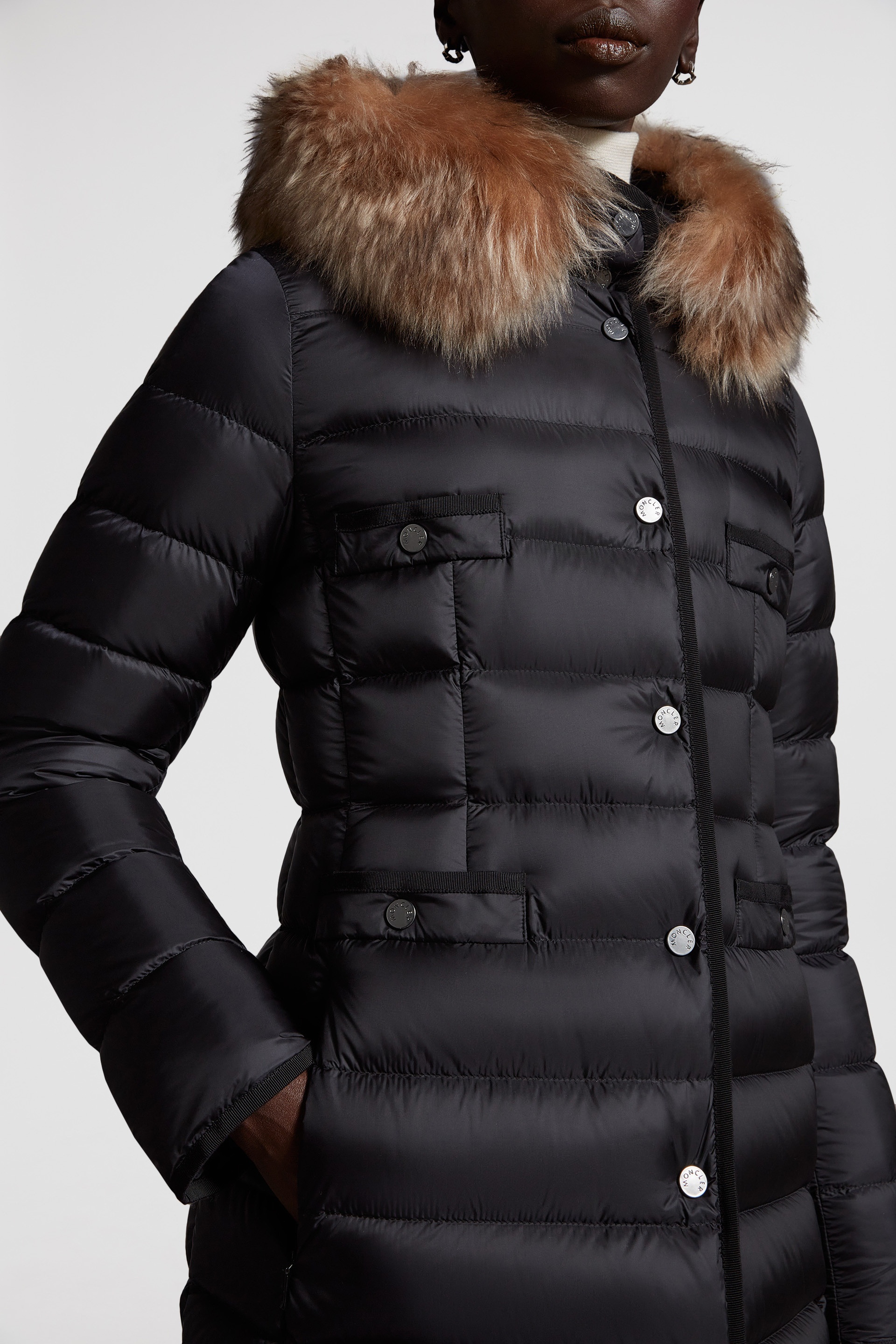 MONCLER ラウントトゥレスアッフフツ 4F00040M2776 999 Moncler Hirmafur Long Down Jacket | REVERSIBLE
