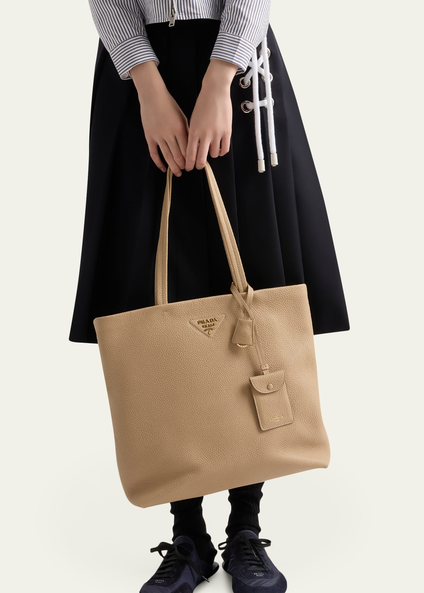 Daino Soft Leather Tote Bag - 2