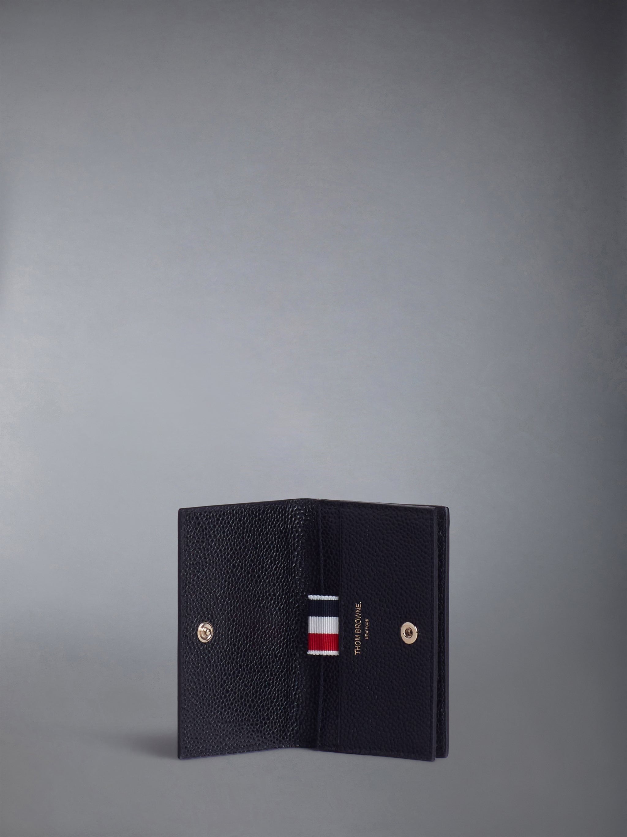 PEBBLE GRAIN BUSINESS CARD HOLDER - 2