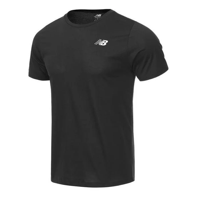New Balance Tenacity Heather Tech T-shirt 'Black' AMT11070-BK - 1
