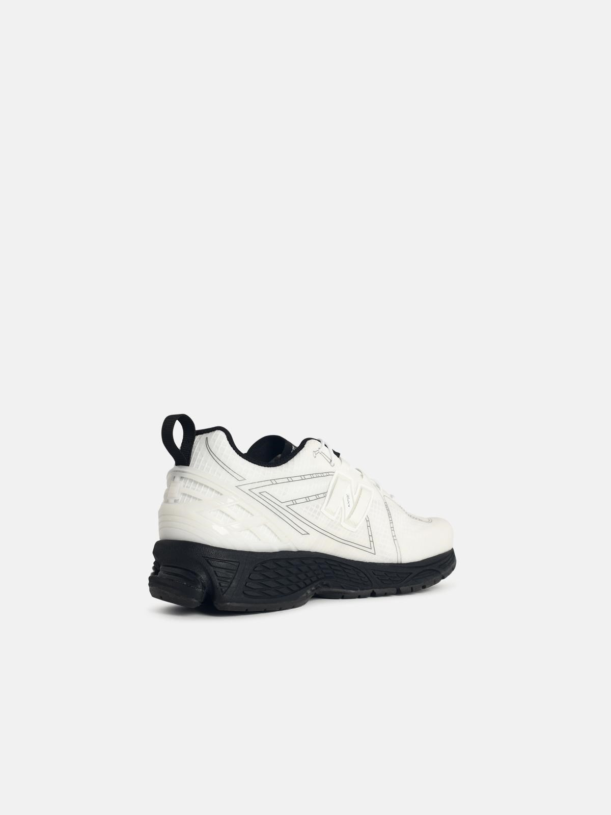 '1906' WHITE FABRIC SNEAKERS - 3