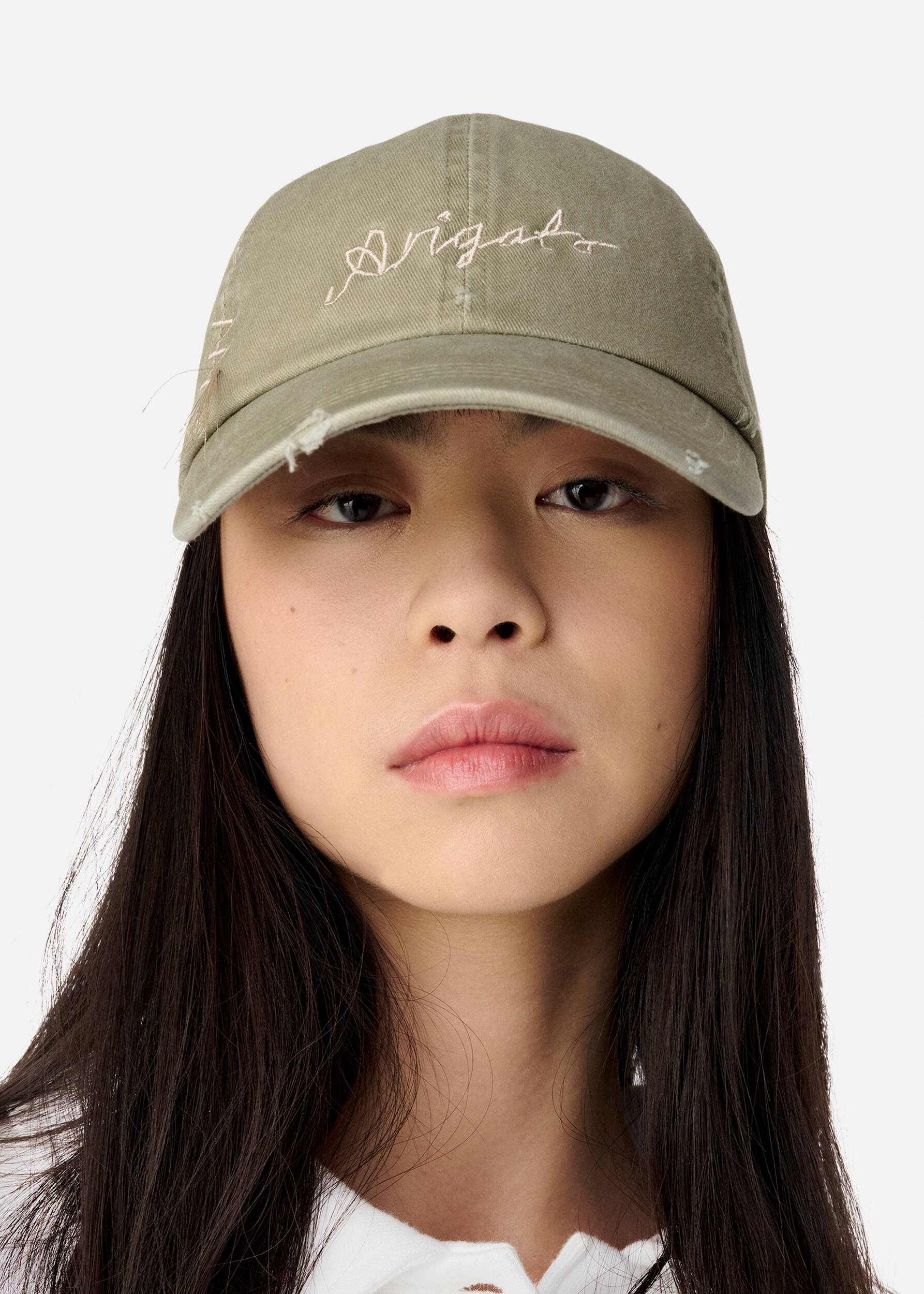 Seam Distressed Cap - 3