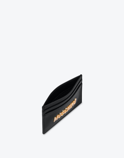 Moschino METALLIC LOGO CARD WALLET outlook