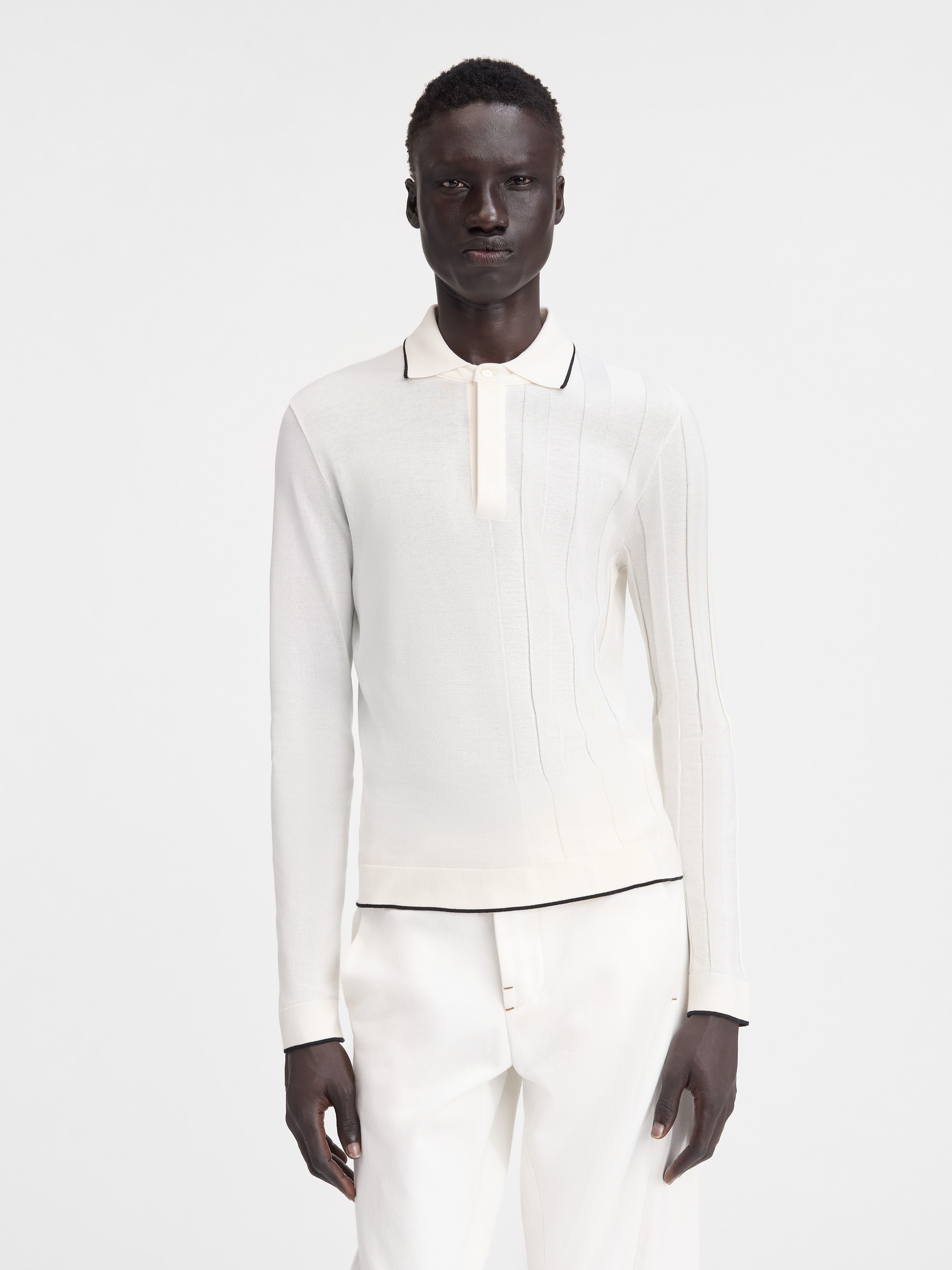 The Tricot long-sleeve polo shirt - 3