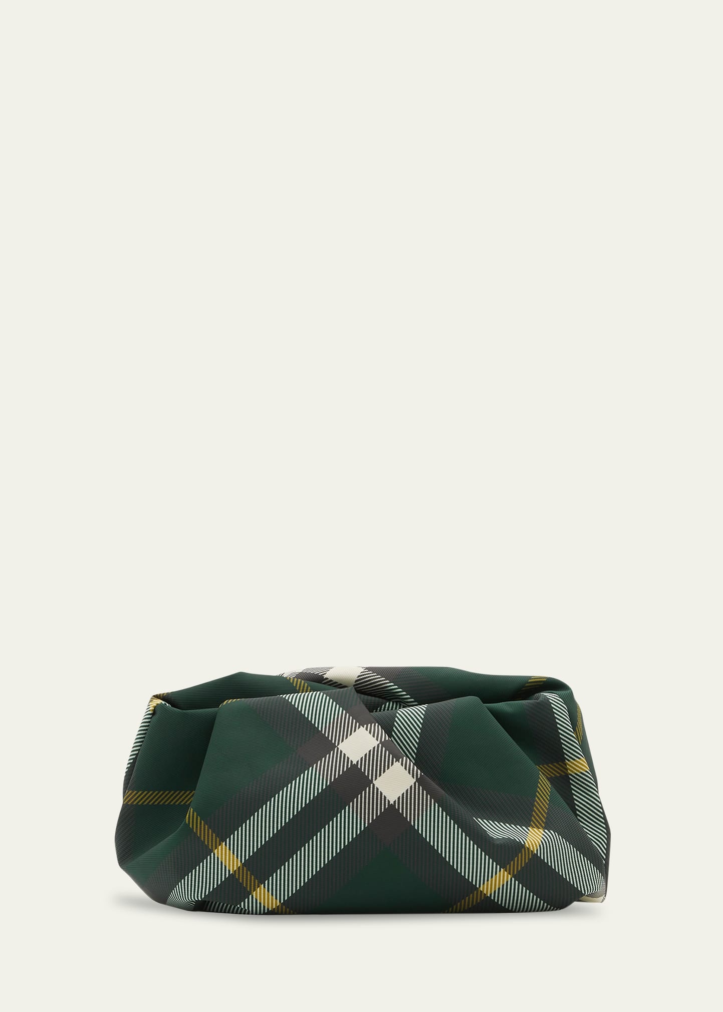 Rose Check Clutch Bag - 3