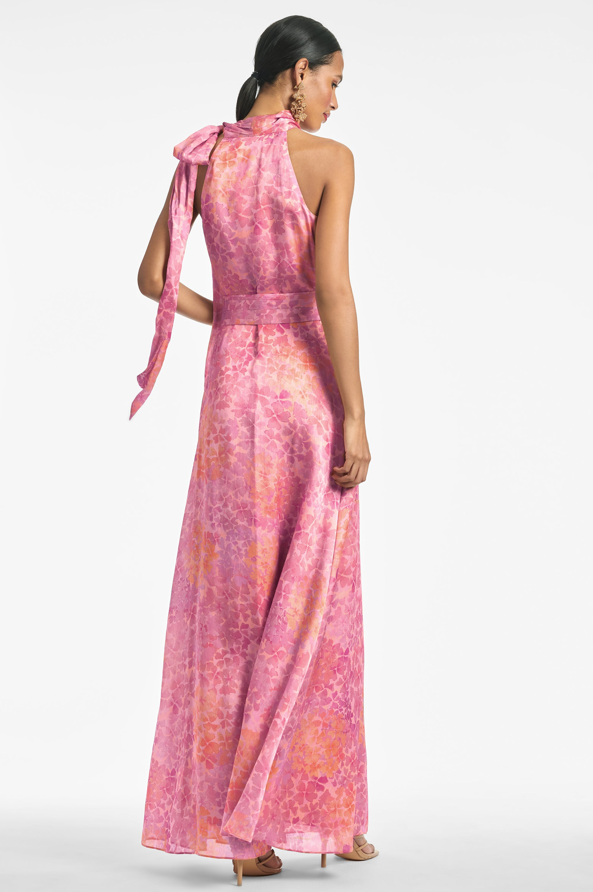 Kayla Gown - Pastel Sunset Hydrangea - 3