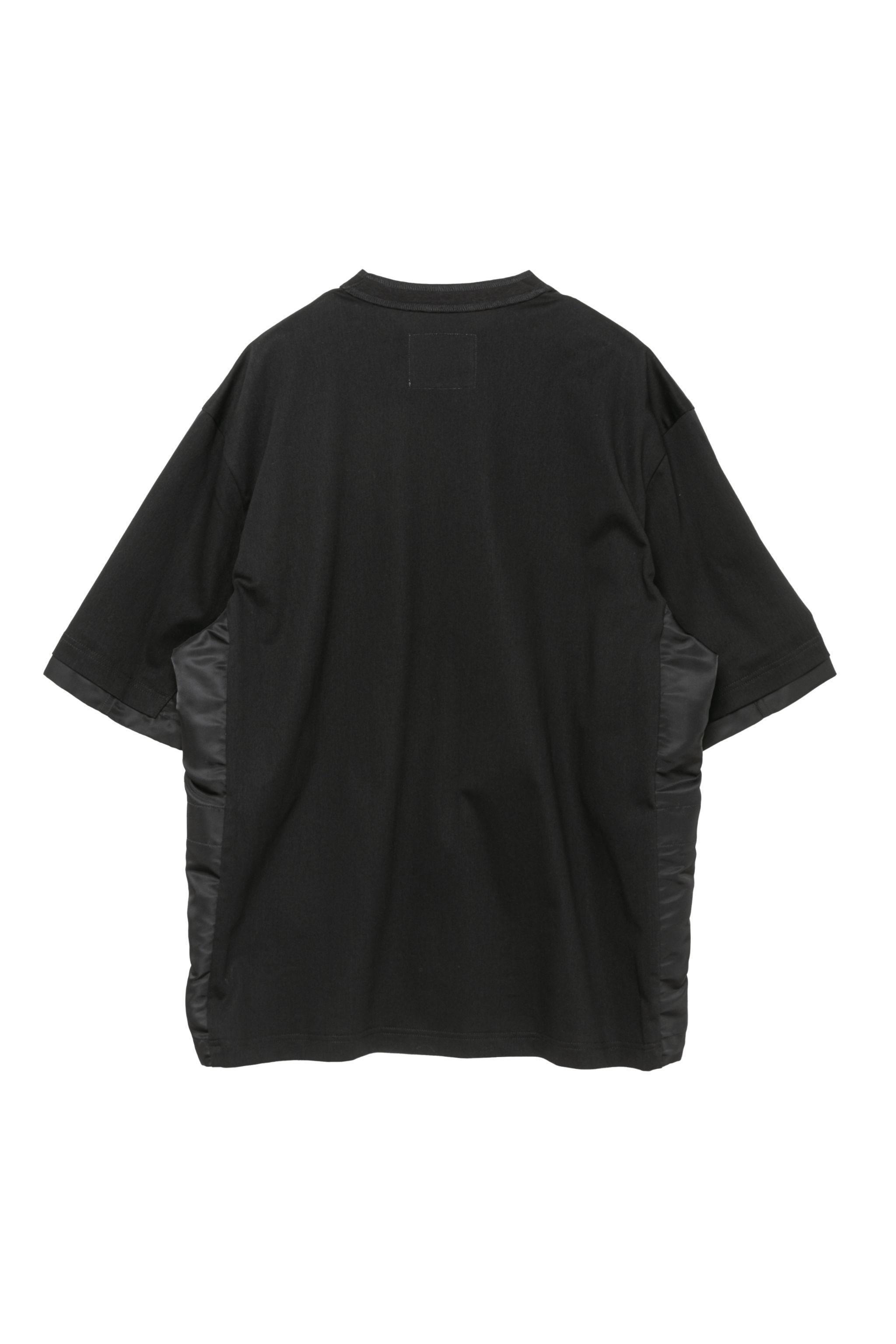 Nylon Twill x Cotton Jersey T-Shirt - 2
