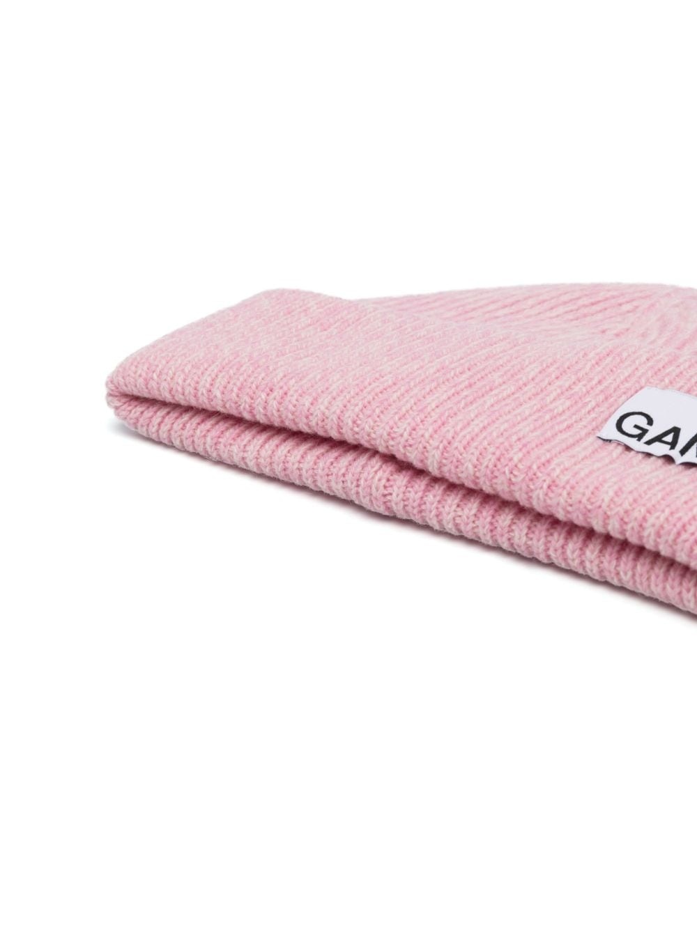 logo-patch intarsia-knit beanie - 2