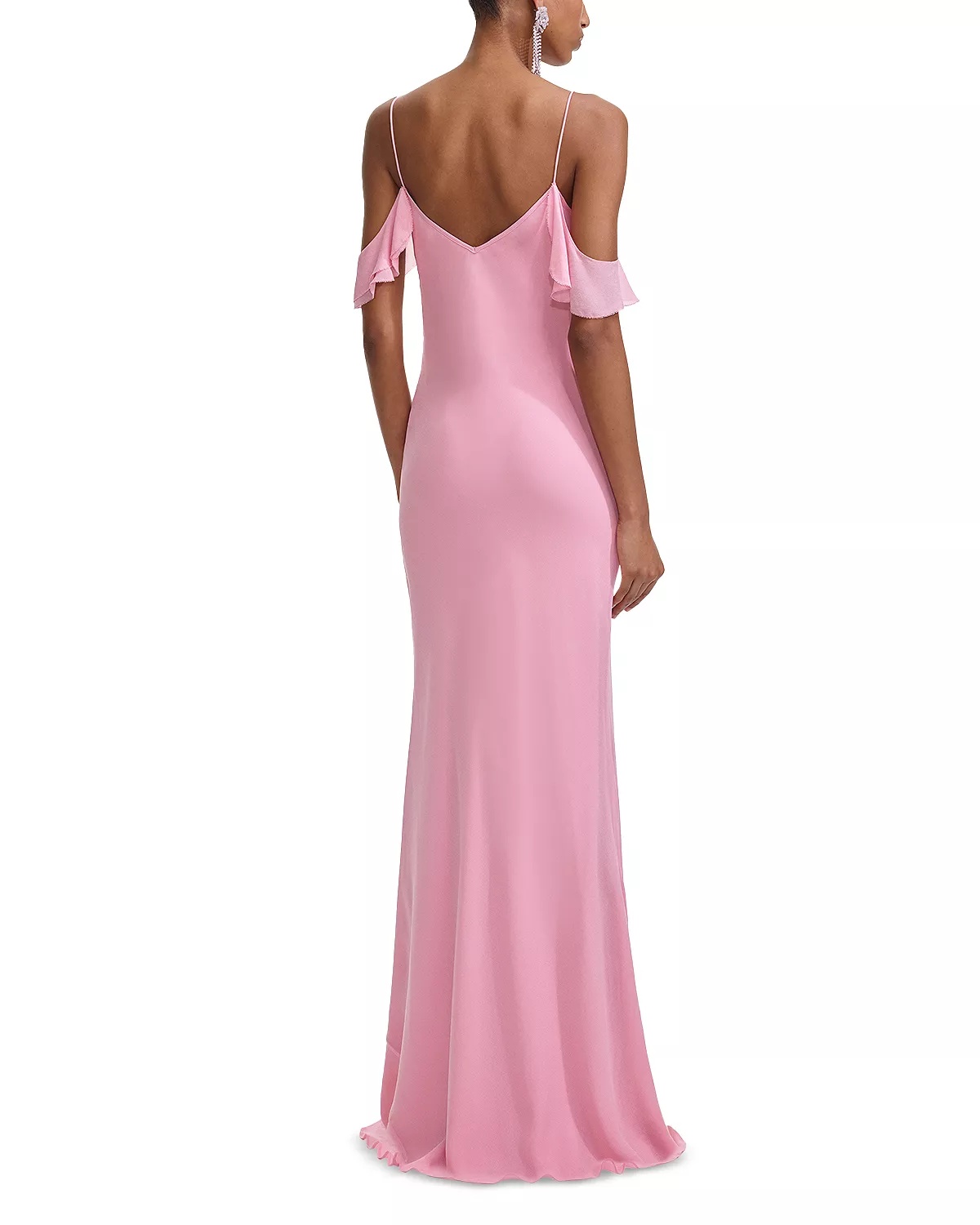 Georgette Floral Maxi Dress - 2