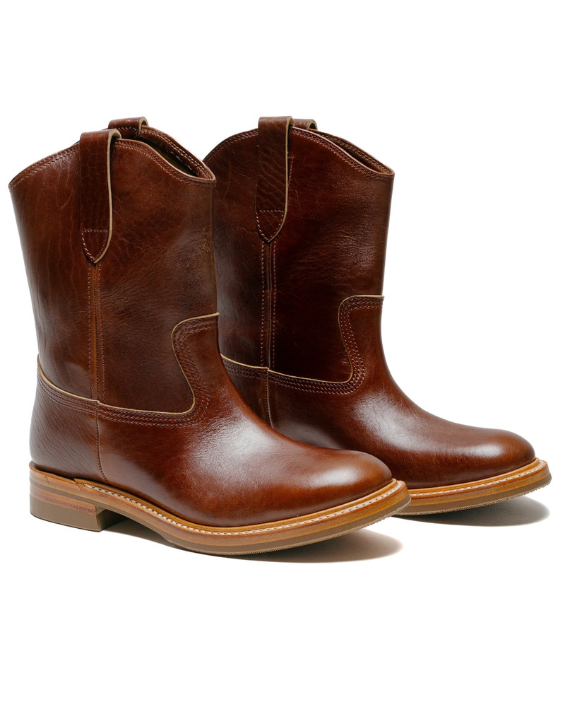 JOHN LOFGREN Duke Roper Boots Shinki Hikaku Horsebutt Timber outlook