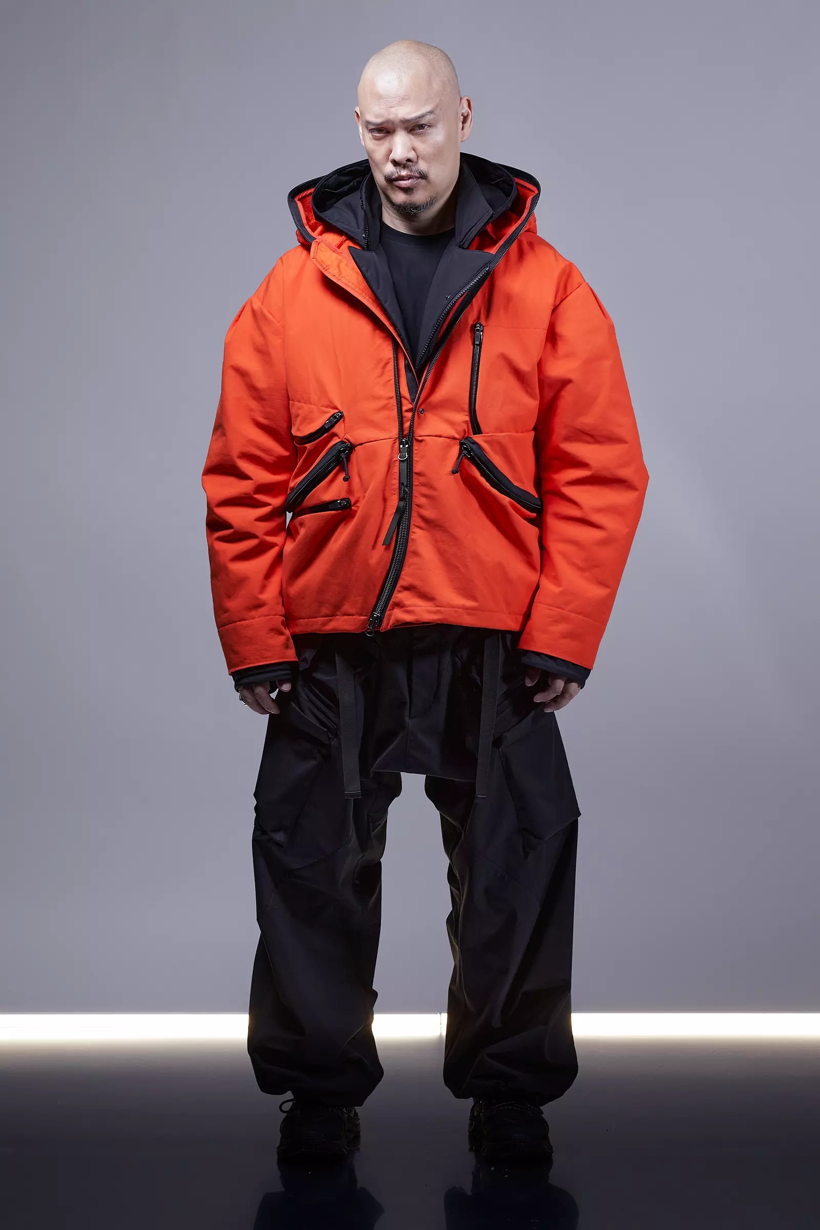 J113-SD Stotz® EtaProof™ Double Layer Weave Jacket Orange - 1
