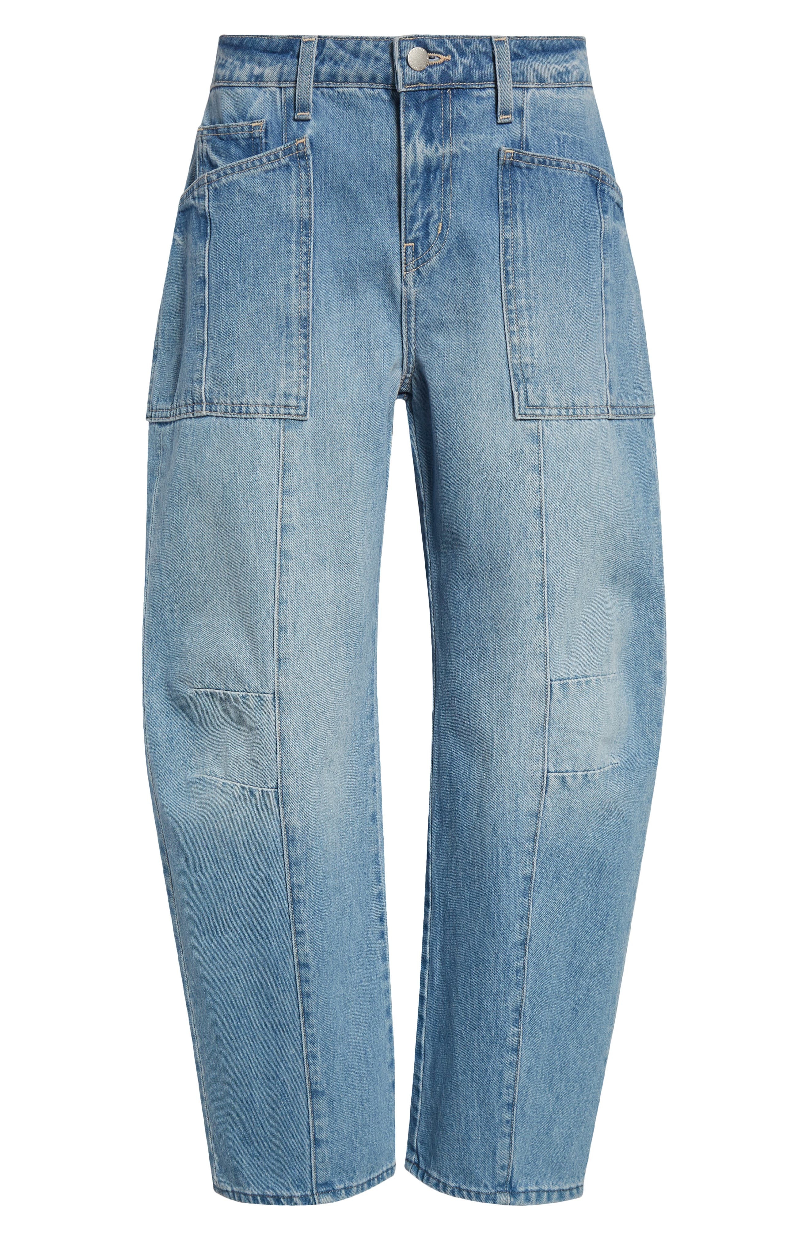 L'AGENCE Cody High Waist Rodeo Jeans in Cristo at Nordstrom - 6