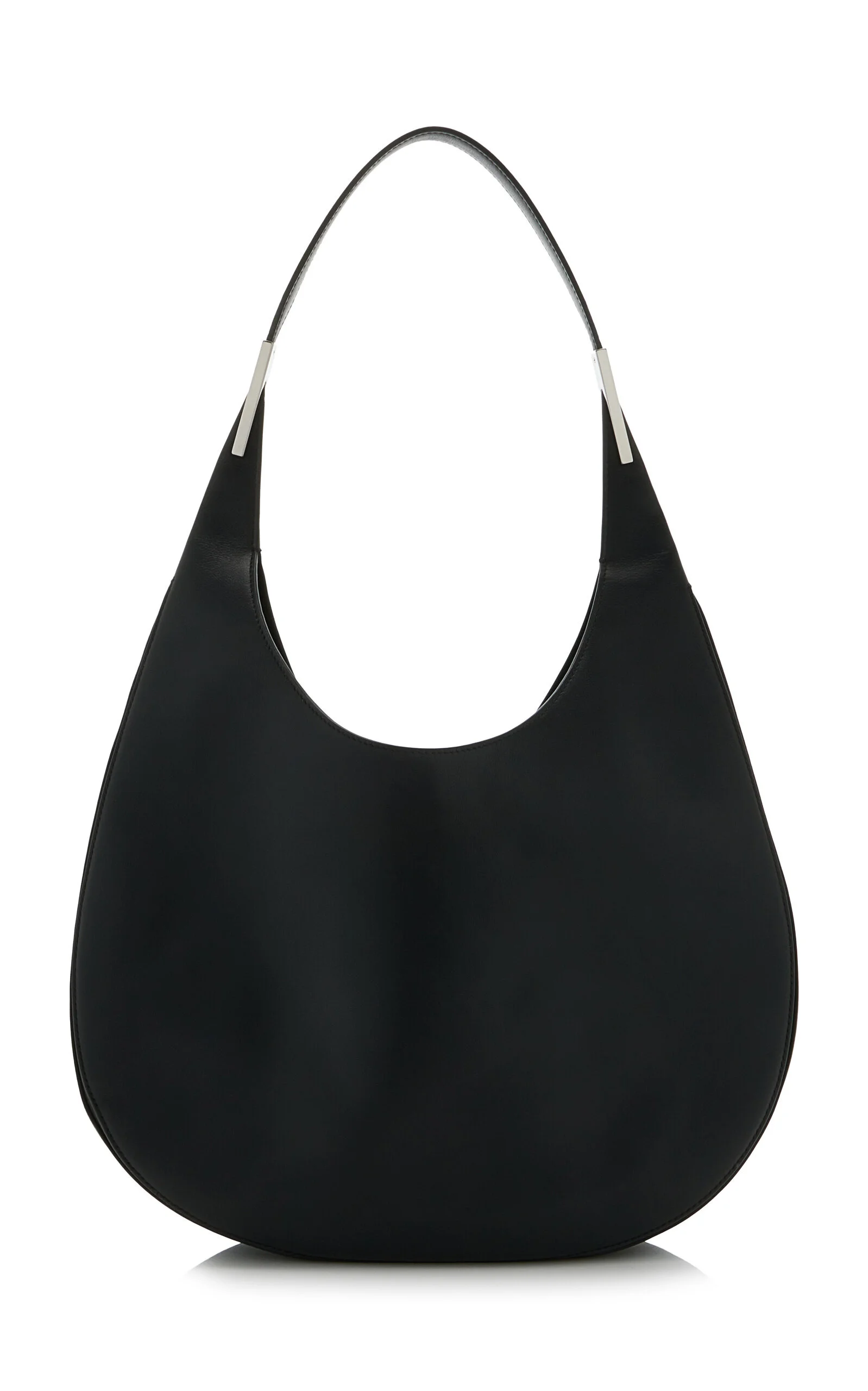 The Florence Leather Hobo Bag black - 1