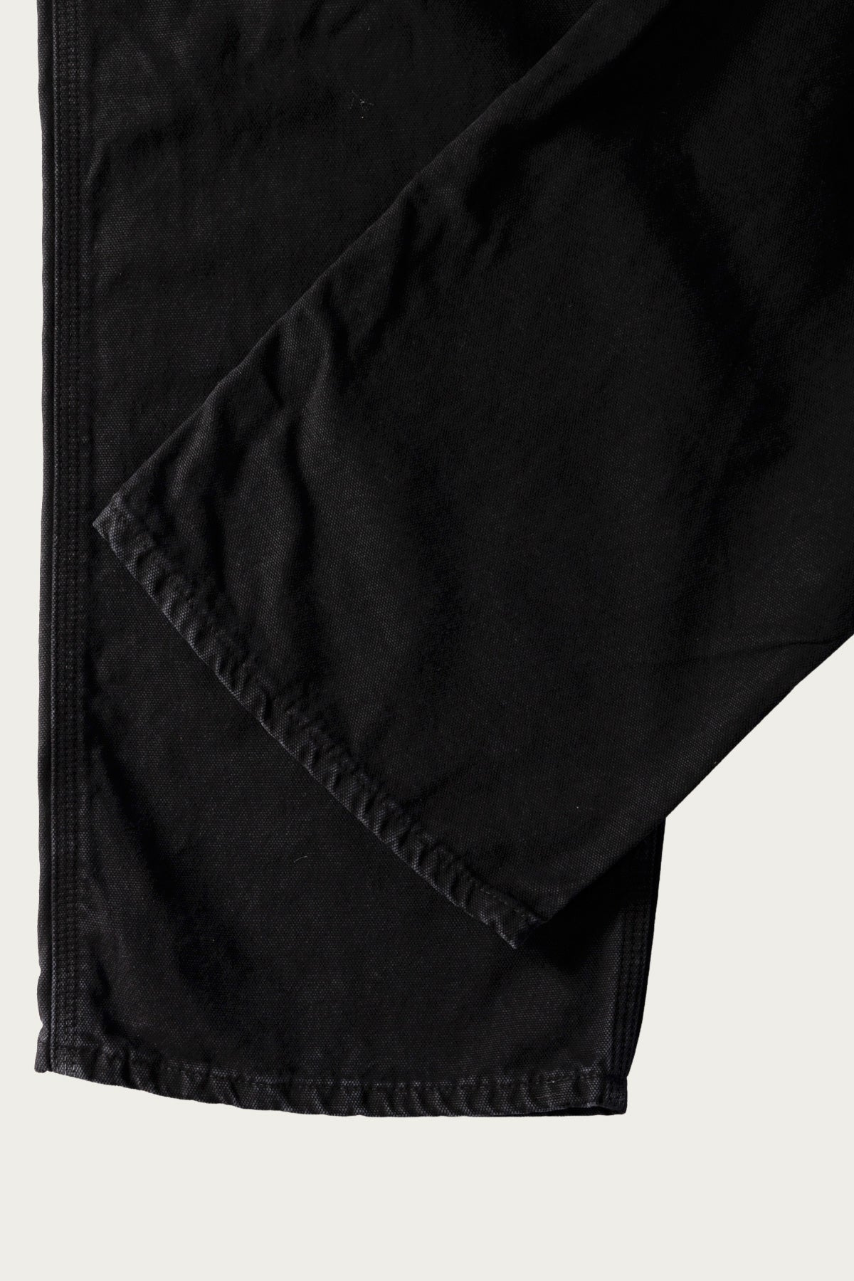 Dad's Fit Oxford Painter Pants - Black - 3