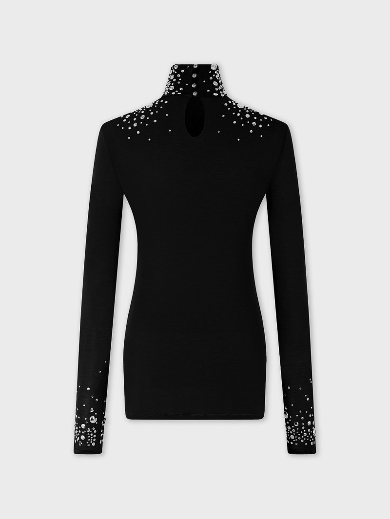 rabanne SECOND-SKIN JERSEY TOP outlook