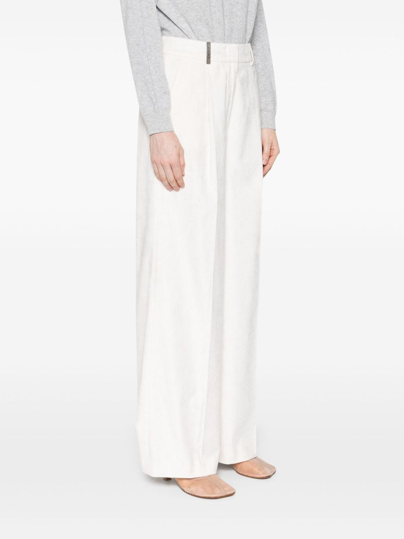 corduroy straight-leg trousers 3