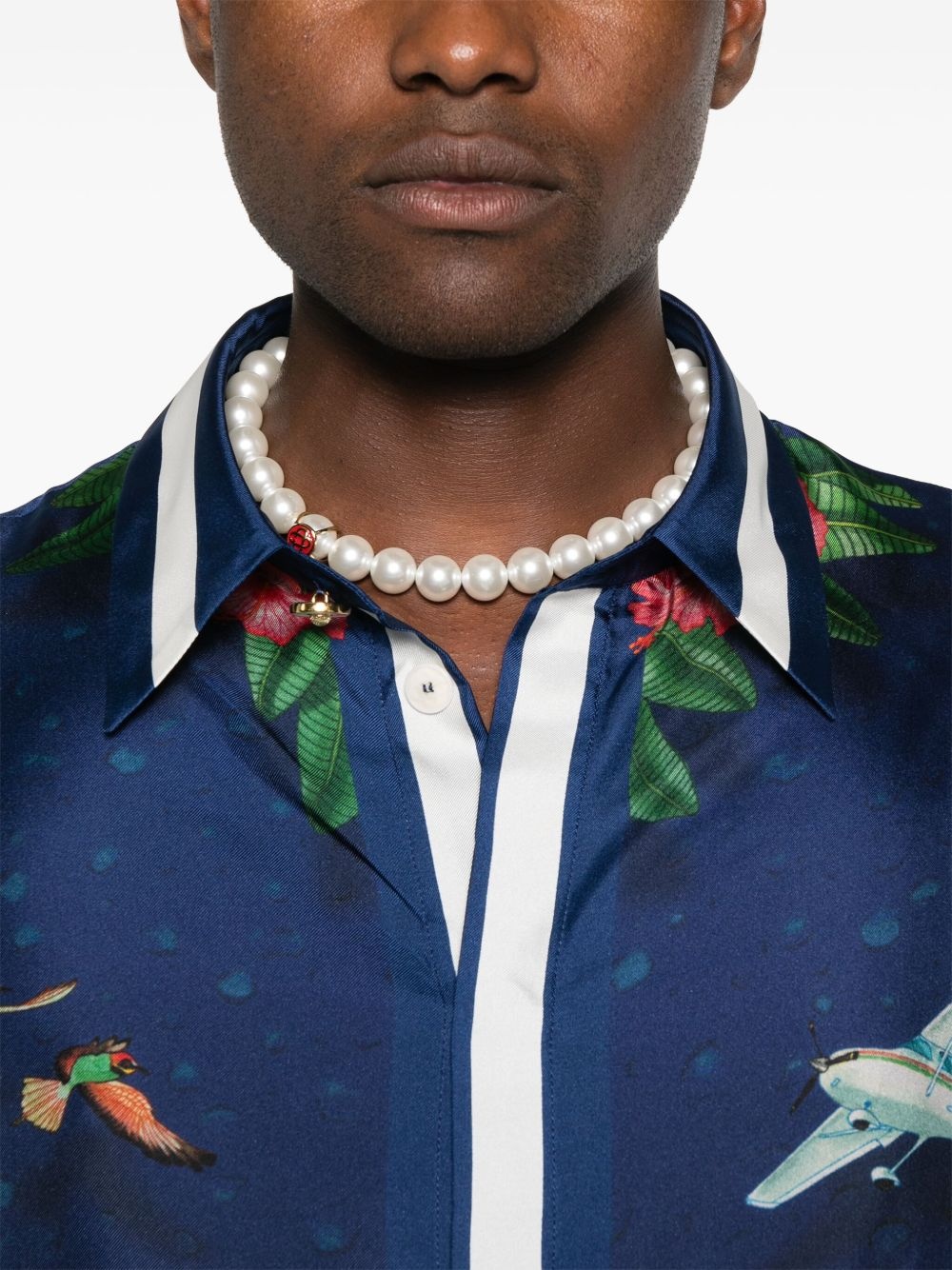 silk shirt - 5