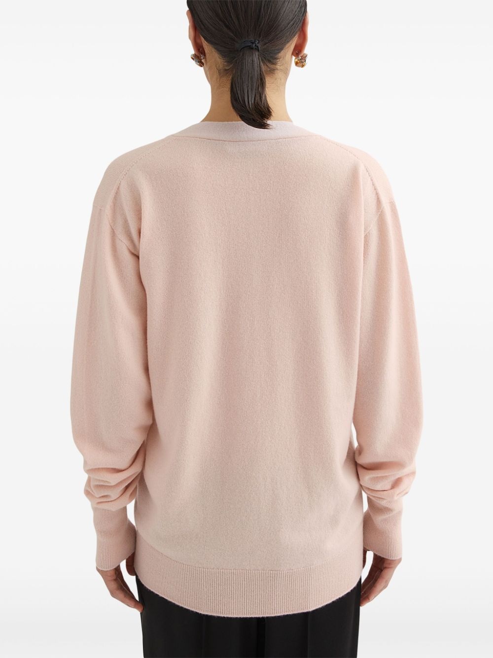 cashmere V-neck cardigan - 4