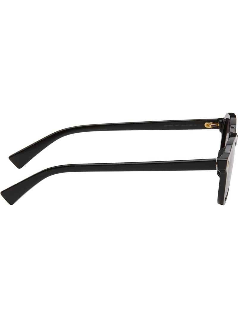 Bottega Veneta Black Keyhole Sunglasses outlook