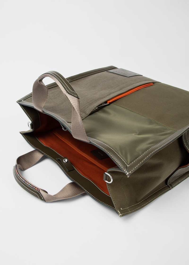 Mixed-Canvas Tote Bag 6