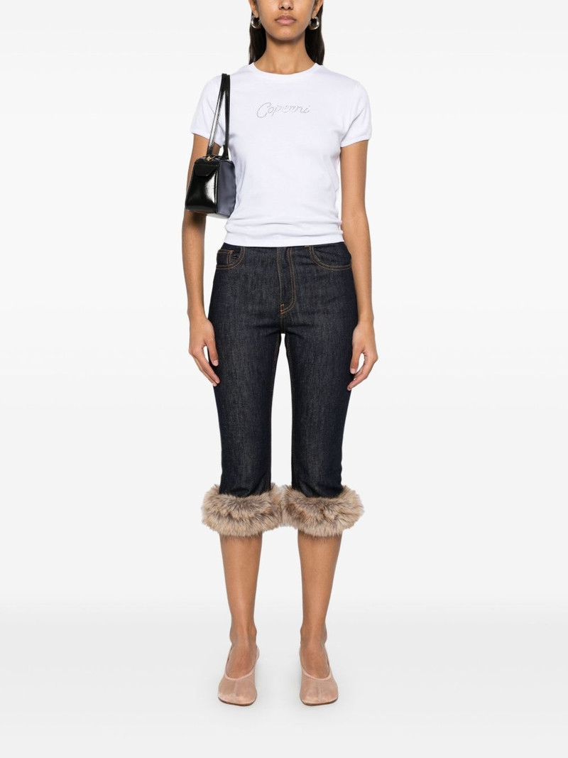 COPERNI crystal embellished-logo T-shirt outlook
