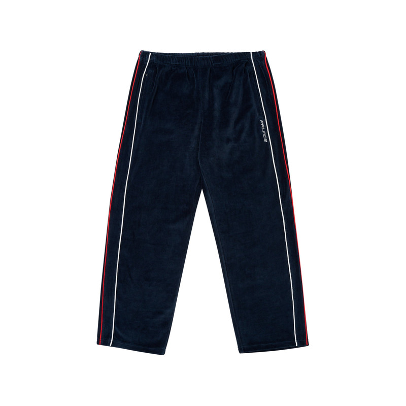 PIPED VELOUR JOGGER NAVY 1