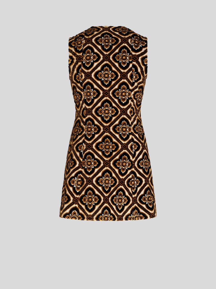 LONG VELVET WAISTCOAT - 5