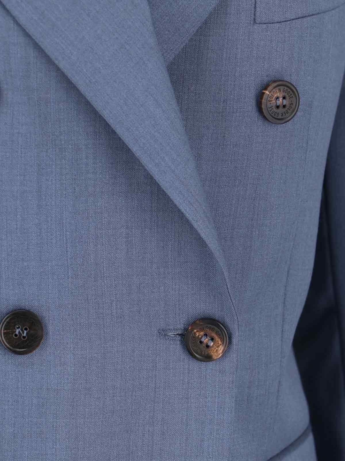 DOUBLE-BREASTED BLAZER - 4